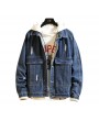 Autumn and Winter Men's Casual Loose Denim Jacket