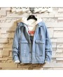 Autumn and Winter Men's Casual Loose Denim Jacket